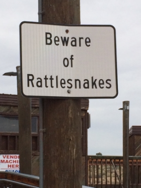 sign in a new Mexico roadside rest stop